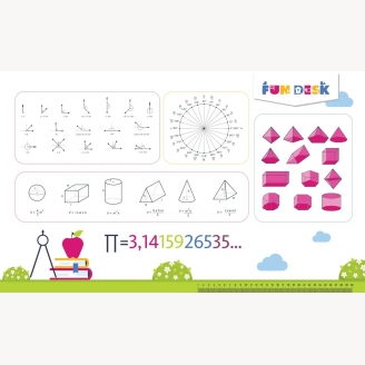 Коврик-подсказка на парту FunDesk SS19-L