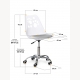 Дитяче комп'ютерне крісло Evo-kids H-232 Indigo