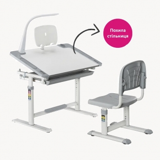 Комплект парта та стілець Cubby Lupin 