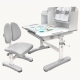 Комплект Evo-Kids парта со стульчиком BD-28 Panda 