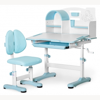 Комплект Mealux парта и стул BD-33 Octo