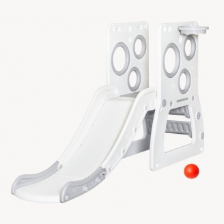 Горка-трансформер для детей Luna Mealux KD-B071 White/Grey