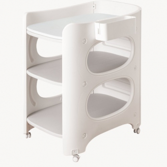 Пеленальный столик Dora Mealux KD-E062 Grey/White