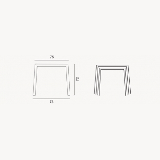 Стіл Grand Soleil Table Madison Rattan ANTHRACITE