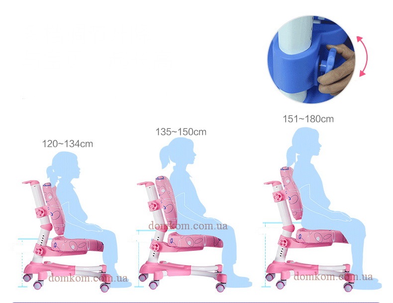 Комплект Evo-kids парта Evo-30 c лампой и кресло Y-110