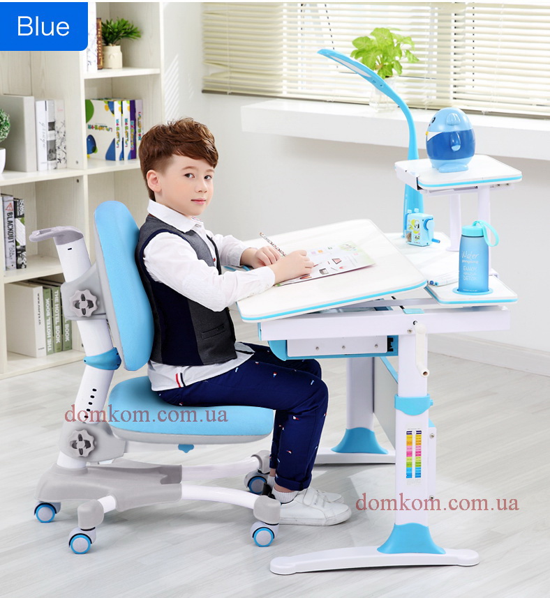 Комплект Evo-kids парта Evo-30 c лампой и кресло Y-110